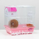 Клетка для мелких грызунов, 30 х 23 х 31 см, эмаль, микс цветов