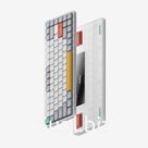 Беспроводная механическая клавиатура QMK Nuphy AIR75v2 Ionic White, RGB, Hot Swap, Blue Swi   108244