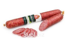 Колбасное изделие сырокопченое мясное второго сорта колбаса ПРИНЕМАНСКАЯ фикс. вес 0,18 газ инд. упаковка