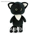 Мягкая игрушка « Чёрный котёнок», 20 см