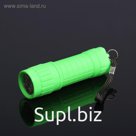 Фонарь ручной "Атака", 9 LED, 3 ААА, микс