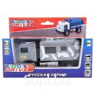Игрушка «Грузовик», серый, инерционный, свет, звук