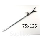 Стойка телескопическая, алюминий, 75х125 см