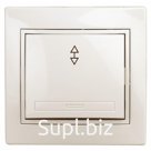 1-103-02  1-103-02 Intro Переключатель, 10А-250В, IP20, СУ, Plano, сл.кость