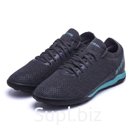 Бутсы футбольные Atemi SBA-003 TURF JUNIOR, серый/бирюзовый, размер 36