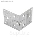 Крепежный уголок "Сибртех" усиленный, KUU 105 х 105 х 90 мм.