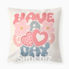 Чехол на подушку «Этель» Good day, 40×40 см, велюр