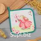 Прихватка Этель "Кролик" 19х19 саржа,100% х/л,ватин 250г/м2