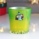 Подсвечник "Снеговики"  8,5х7,8 см