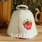 Шапка для бани и сауны с вышивкой "СССР"