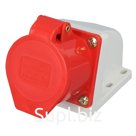 Розетка 115-6k 16А 3Р+N+E IP44 наружной установки, 380...415В~ 50/60Гц наружной установки, 380...415В~ 50/60Гц
