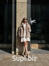 Экошуба Короткая TOP Color Warm Taupe (Pantone), Нюдовый