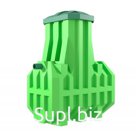 Автономная канализация Ergobox, 8 С, залповый сброс 450 л, 1,6 м3/сут