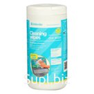 Салфетки чистящие для всех типов экранов, Defender Cleaning wipes, Optima, 100 штук в тубе