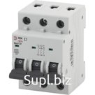 Автоматический выключатель ЭРА PRO NO-900-35 ВА47-29 3P 1А кривая C 4,5кА