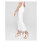 Джинсы укороченные женские с высокой посадкой Conte Elegant, размер XL, цвет white