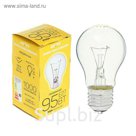 Лампа накаливания "Старт", Б, Е27, 95 Вт, 230 В