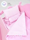 Pink polka dot bed linen for barbie Item: 59801_conclusion