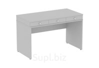 Стол письменный, цвет серый