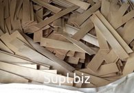 Плашка сухая для зубочистки 425 х 49 х 2,2-2,3 мм