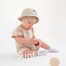 Песочник-футболка детский MINAKU, рост 62-68 см, бежевый