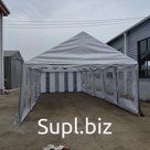 65592855, Торговая палатка Sundays Party 4x10 (белый/серый)