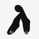 Колготки детские «Ромб», цвет чёрный, рост 146-152 см