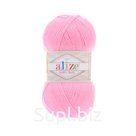 Пряжа ALIZE 'HAPPY BABY' 100гр. 330м (65% акрил, 35% полиамид) (191 розовый), 5 шт