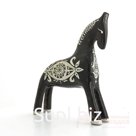 Black horse with "lace"