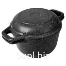 Казан Panairo Chief induction, индукция, с крышкой-сковородкой, 5 л