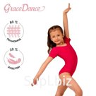 Купальник для гимнастики и танцев Grace Dance, р. 34, цвет малина