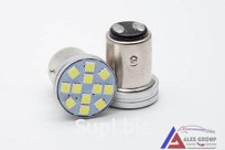 Лампа светодиодная Blick 1157(P21/5W)-3030-12W Белый 12V
