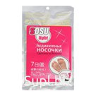 Носочки для педикюра Sosu с ароматом грейпфрута, 1 пара