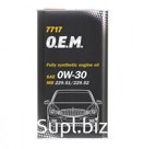 MANNOL O.E.M. for  Mercedes Benz 0W-30  Cинтетическое моторное масло 4л. металлическая банка  API SN/CF, ACEA C2/C3, MB 229/31/229.51/229.59