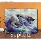 Ширма "Тёплы кот", 200 × 160 см