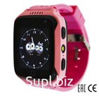 Часы-телефон с GPS геолокацией / розовый цвет G100/SBW