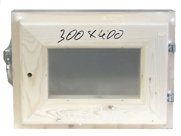 Окно (форточка) 2 стекла с фурнитурой 300*400