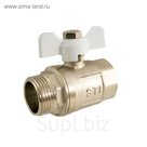 Кран шаровой STI, 1", внутренняя/наружная, бабочка