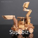 Игрушка деревянная «Экскаватор» 9.5×23×16 см