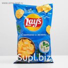 Чипсы Lay`s, сметана и зелень, 150 г