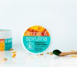 Маска для лица и зоны декольте «Янтарь и спирулина»