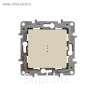 Механизм переключателя 1-кл. СП Legrand "Etika Plus ", с подсветкой, сл. кость. 672315