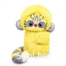 Мягкая игрушка "Эйка на 2 браслетах", желтый, 20 см LRta-031