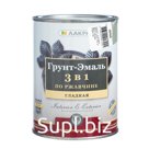 Грунт-эмаль по ржавчине серая 0,8кг