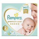 Подгузники, 160 шт., PAMPERS (Памперс) «Premium Care New Baby», размер 2 (4-8 кг)