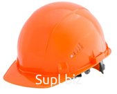 Каска защитная Krafter СОМЗ-55 FavoriT RAPID, полипропилен, оранжевая