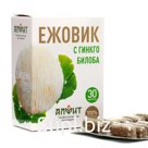 Концентрат на растительном сырье Ежовик с гинкго билоба, 30 капсул по 500 мг