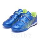 Бутсы футбольные Atemi SBA-006 TURF KIDS, синий/ярко-салатовый, размер 29