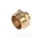 Ниппель переходной ZEIN, 1" х 1/2" наружная резьба, латунь