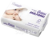 марка «Детское»
ТЗ «Greеnelle»
ГОСТ 28546
код ТН ВЭД ЕАЭС 3401110001

Прекрасно ухаживает за нежной кожей малыша, а также кожей его заботливой мамы. Содержит д…